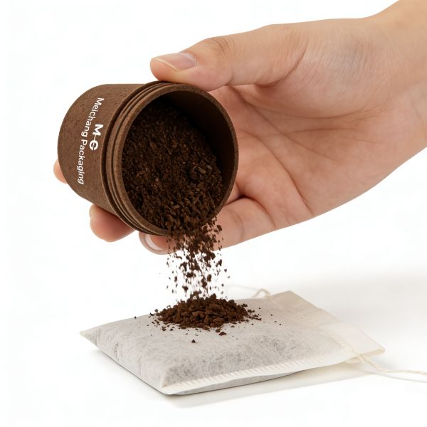 Eco-Friendly PP Cream Jar with Coffee Grounds Material in 50ML 100ML 200ML Sizes for Premium Customizable Cosmetic Packaging