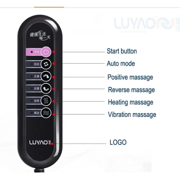 4 Heads Massage Seat Cushion Heating Positive Reverse Massage Cushion