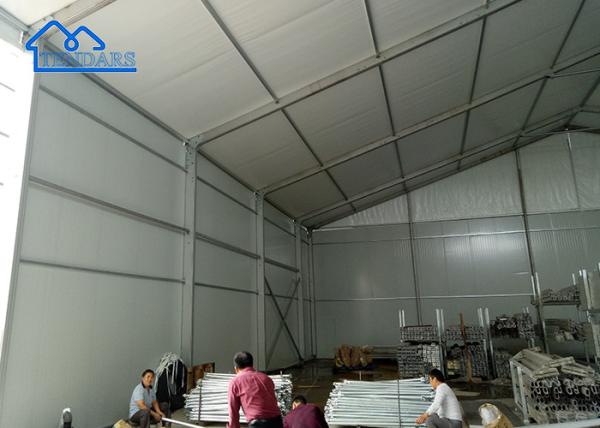 Tenda transparente e pesada à medida impermeável para o comércio