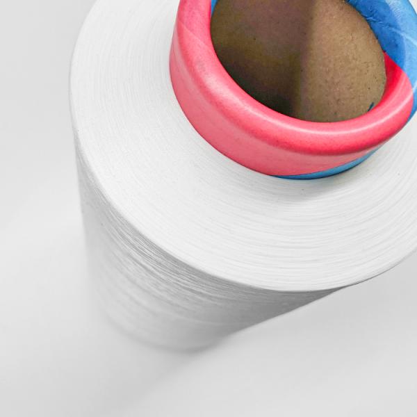 Hot Sale Soft Raw White Black Polyester Yarn for Knitting , China Supplier 200D/96F DTY 100% Polyester Yarn/