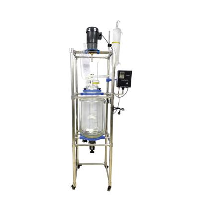 reator 50L químico de vidro