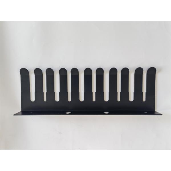 Персонализированный логотип печать железный модульный патч кабельный держатель настенный монтаж вешалка когти 19 слотов