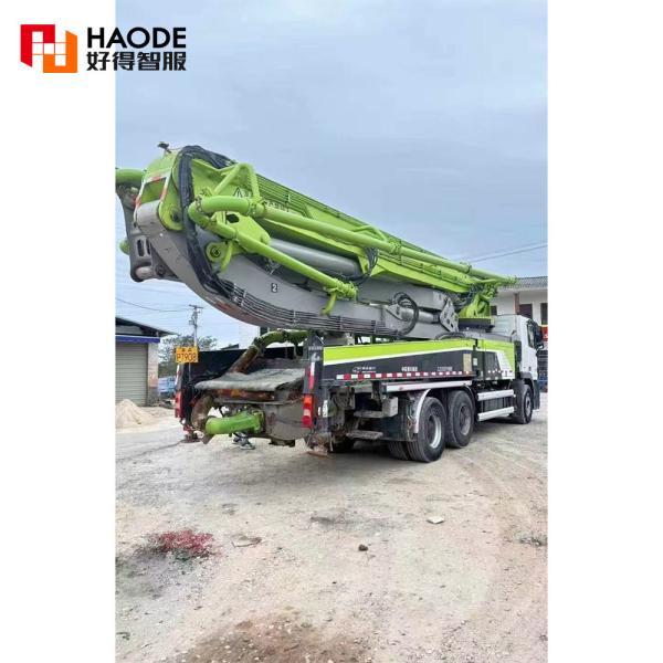 National VI 2020 November Zoomlion Shandeka 49m Used Concrete Mixer Pump Truck