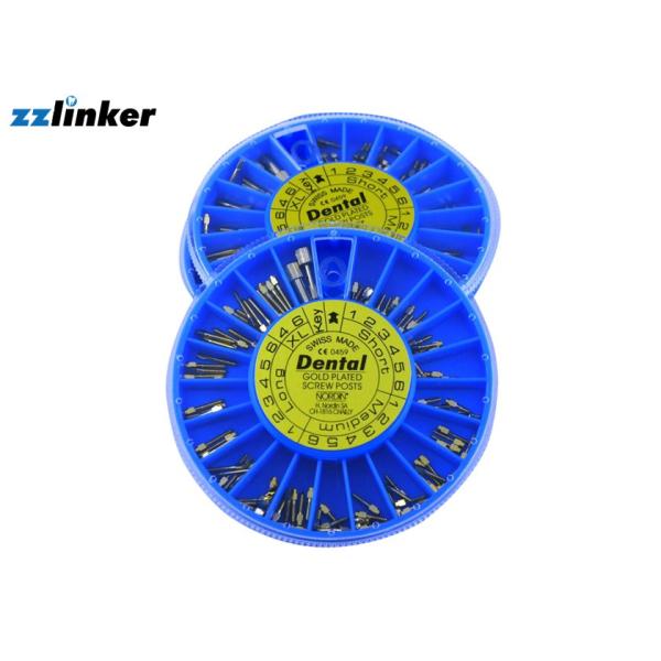 Stainless Steel Dental Gutta Percha Points Conical Implant Screw Post