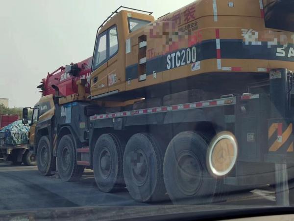STC1000S 5 Shaft Number S 100 Tons Large Truck Crane Mobile Crane Produced From 2017