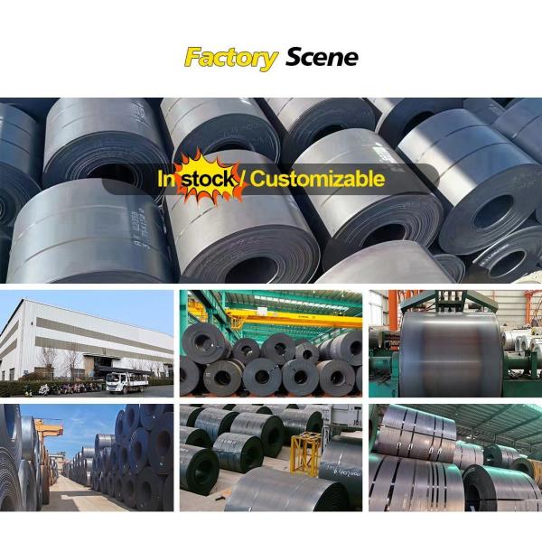 A36 S235jr S275jr Q235 Q345 Холоднокатаная стальная катушка 5 мм 6 мм 8 мм 1219 мм 1250 мм 1500 мм