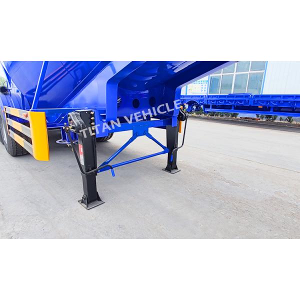 TITAN 3 Axle 40 CBM Dry Powder Cement Bulker Tanker Trailer for Sale in Saudi Arabia