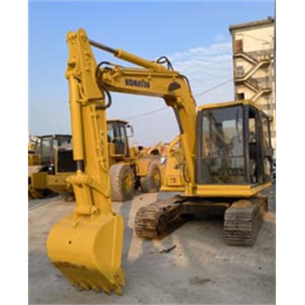 Excavadora de alta calidad de 6,3 toneladas, importada de Japón, excavadora Komatsu PC 55 MR con horas de trabajo más cortas