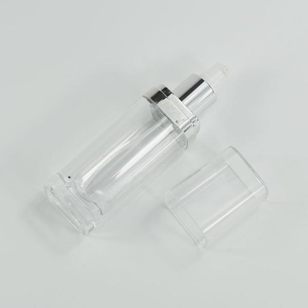 Beauty Skincare Pump Bottle Customized 60ml Double Wall Acrylic Container in Any Color