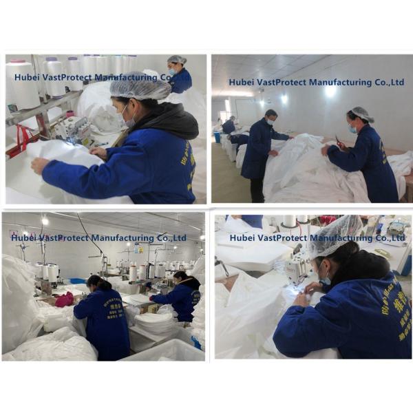 OEM Ручно изготовленные одноразовые нетканые PP круглые шапки с одноэластичной резиной