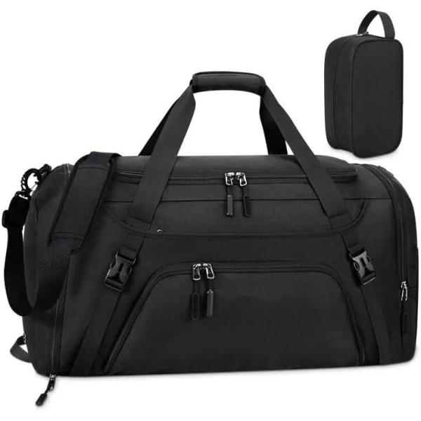 Big Size 40L Waterproof Toiletry Travel Bag With Large Pocket And Shoe Compartment