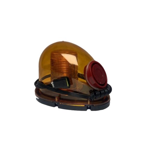 0.85KG LED Rotating Buzzer Light with Long Working Life Plastic Material for All Forklift Models