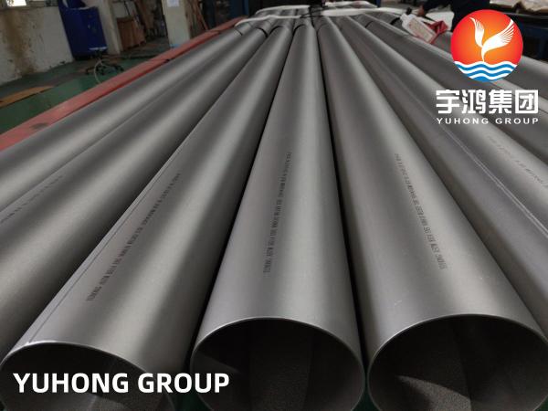 ASME SB514 Incoloy 800H Tubos de solda de ligas de níquel-ferro-cromo de aço para serviço corrosivo geral