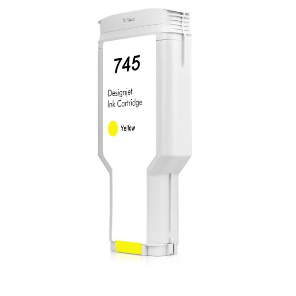 Betcolor745 Compatible 300ML Disposable for Cartridge HP Designjet Z2600/Z5600 Printers Pigment One Time Chip Full Color