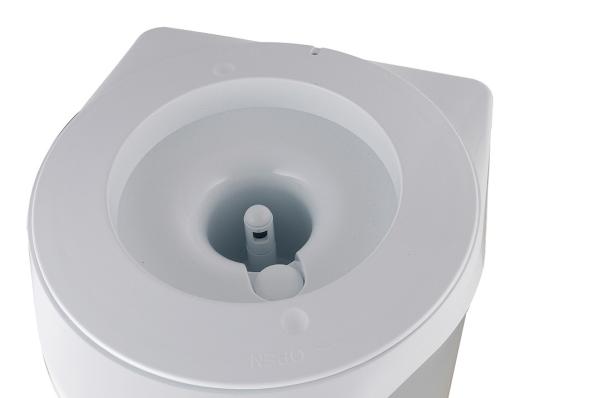 Korean style stainless steel hot and cold water dispenser with non-spill water guard for office home