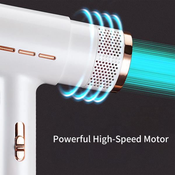 ajustes negativos industriais da velocidade de Ion Hair Blower Dryer Three do secador de cabelo 1100W