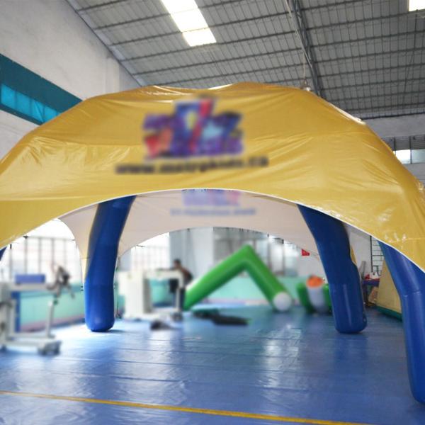 Protable Inflatable Canopy Tent For Sport Meeting / Outdoor Events 15oz Pvc Material