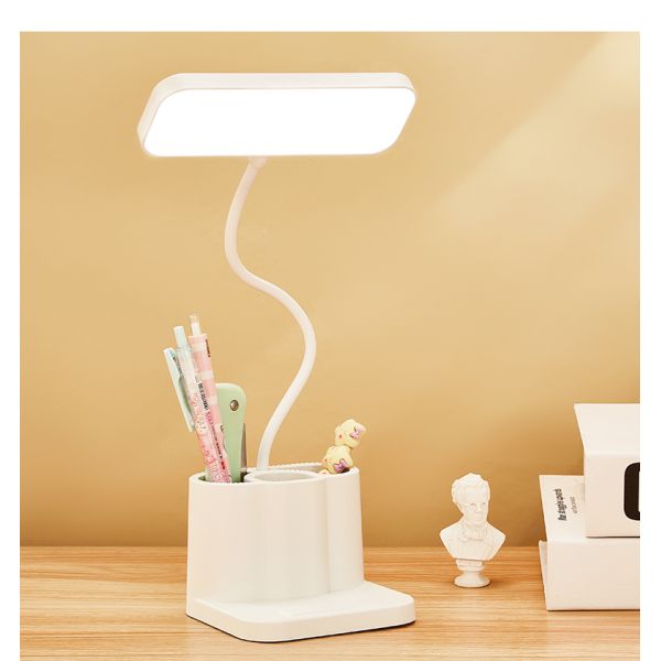LED Table Lamp Type C 5V 1A Dimmable Desk Light Suitable for Home Office Study Bedroom Lighting