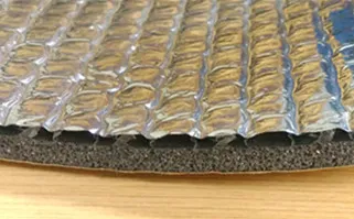 Customized Waterproof Multi Layer Foil Insulation Metalized Pet Film Bubble Foam Thermal