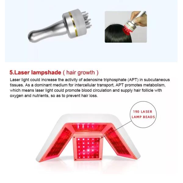 Red Light Laser Hair Regrowth Device Hair Loss Treatment Machine