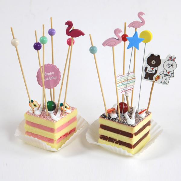 Cupcake Topper Cake Flag Birthday cake decoration