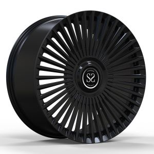 Hummer H2 на заказ 1-PC кованые колеса 24x14 8x165.1 глянцевый черный