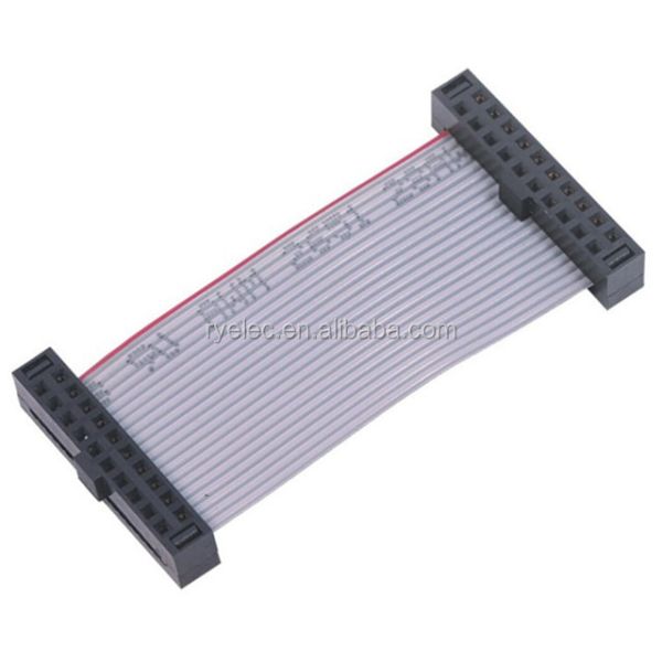 1.27mm Pitch 30AWG Gold-Plated IDC Connector Flexible Flat Ribbon Cable for Electronics