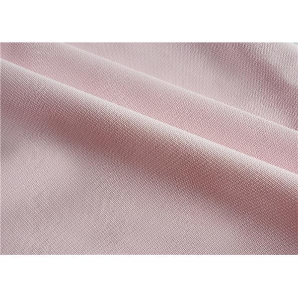 Pink 200gsm Polyester Fire Retardant Fabric For Hospital Cloth Nurse Uniform