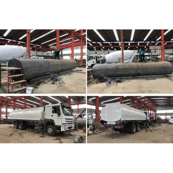 25000L 8x4 Diesel Fuel Tanker Truck Sinotruk Howo 371HP 12 Wheeler