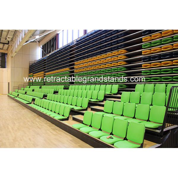 Bleacher собственной личности заключительный Retractable усаживая с подгонянными посадочными местами 4 строк постоянными