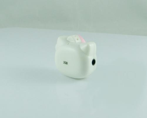 Leitor de mp3 bonito da forma de Hello Kitty