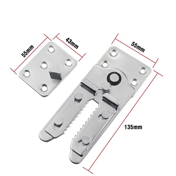 Hardware Furniture Accessories Alligator Mouth Buckle Hinge Sawtooth Buckle Furniture Sofa Buckle