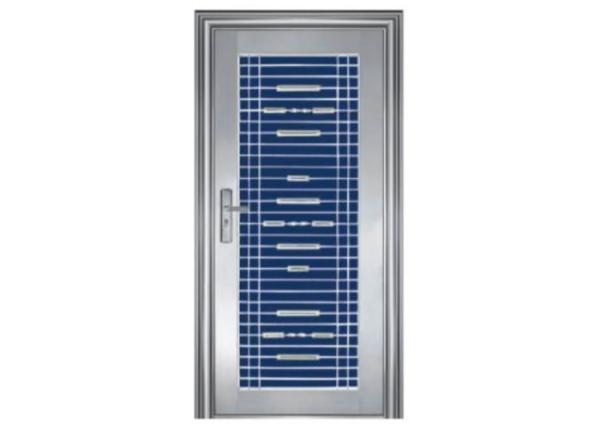 Durable Stainless Steel Residential Doors Non Toxic Health Environmental Protection