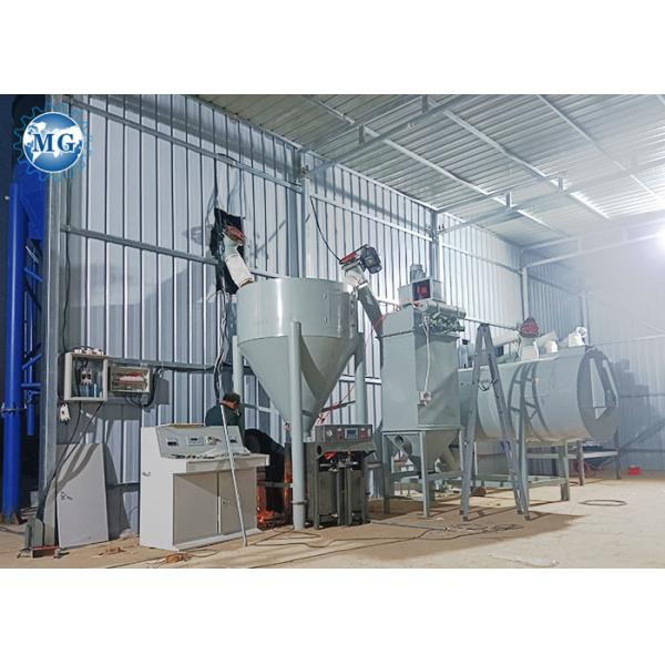 Машина завода смешивания автоматического простого сухого завода порошка смесителя миномета готовая
