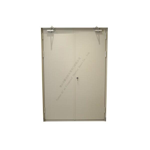 Stainless Steel Front Double 90min Fire Rated Steel Doors