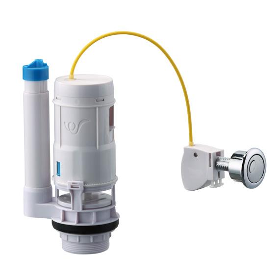 Side Entry Fill Valve Cable Control Flush Valve Toilet Repair Parts From Xiamen China