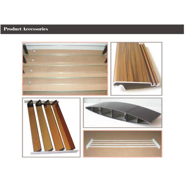 KLUK Aluminium Glass Louvers Window , Shutters With Integrated Blackout Blinds