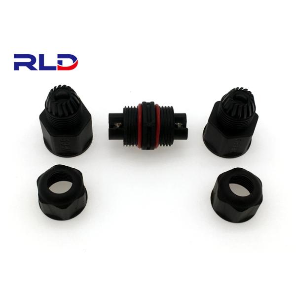 Водоустойчивые 3 кабельного соединителя Pin AC250V на открытом воздухе освещая