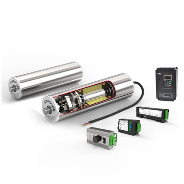 Ф138 Нефтяной конвейерный ремень барабанный моторный ролик для безопасности аэропорта багажный конвейер