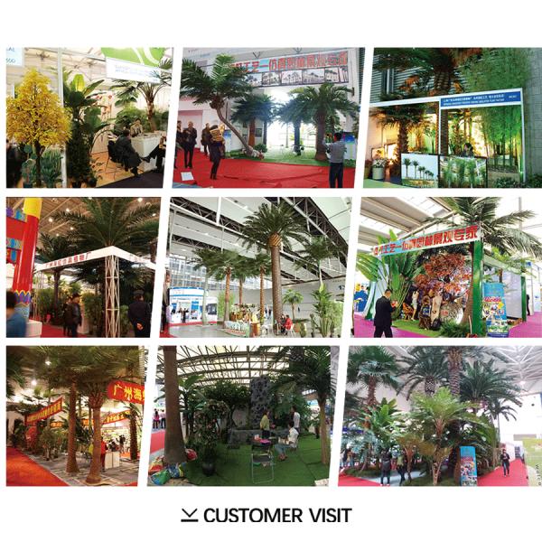 Plant Faux Artificial Scholar Tree Indoor Green Tree Fire Retardant