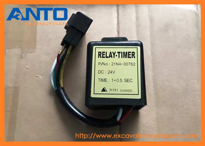 Реле таймера 21N4-00762 24V используемое для частей землечерпалки Hyundai R80-7 R210LC-7 запасных