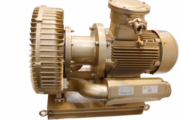 18.5kw Oil Free Side Channel Vacuum Pump With Nanyang Explosion Proof Motor