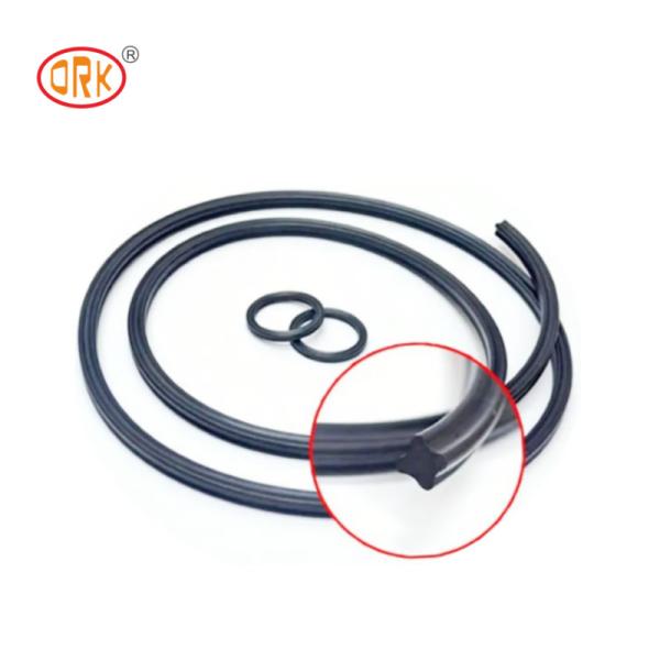 Quard Ring Hydraulic Oil Seal NBR 90 Shore X Ring Seal OEM For Mechanical Seal Burgmann