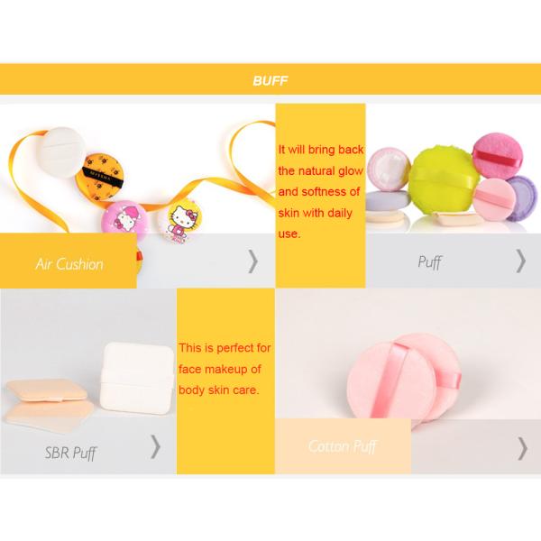 Губка слойки макияжа компакта СБР для косметического порошка, Вашабле