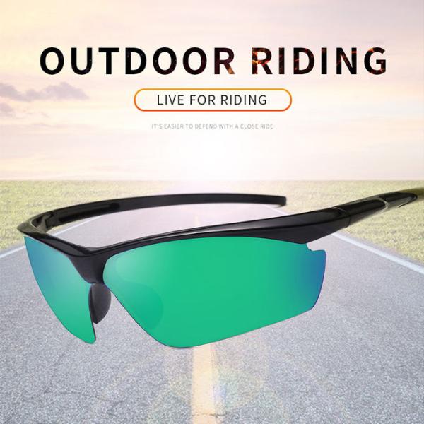 Irregular Lens Athletic Eye Glasses Light Weight BSCI Optical Cycling Glasses