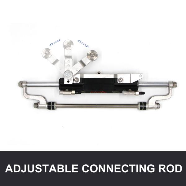 Marine Hydraulic Marine Steering Kit For Boats Up To 350HP Outboard Engine
