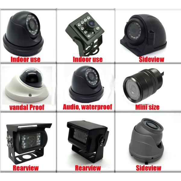Мобильный DVR System 4 Channel 1080P H.265 HDD AHD Автомобильный видеорегистратор для грузовиков