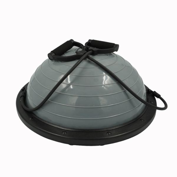Thickness 5MM Half Moon Exercise Ball , Fitness Stable Yoga Balance Ball