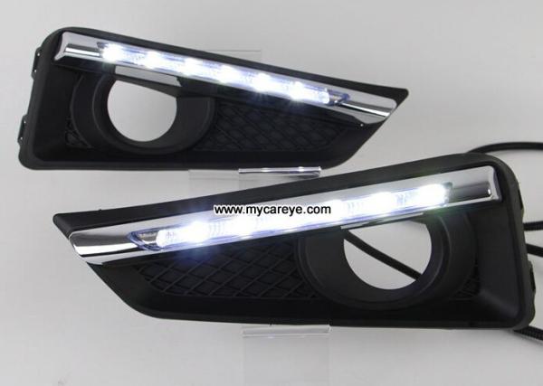 HONDA City DRL LED driving Lights front fog light kit cover aftermarket