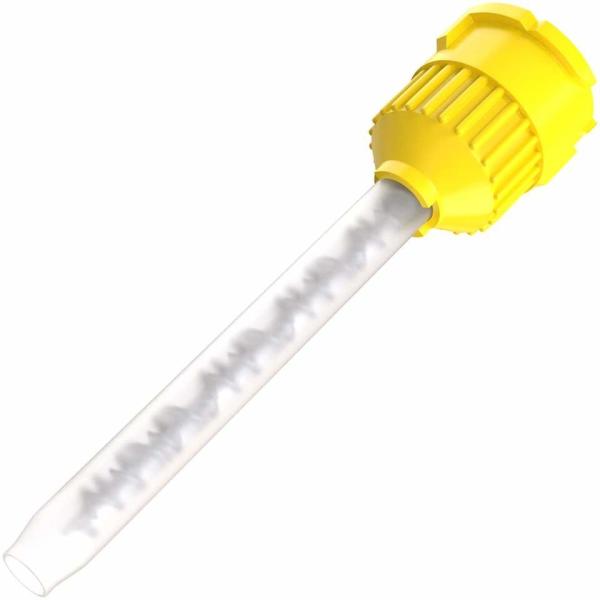 Dental Disposable Intral Oral Tip Dentist Tool Yellow Color Impression Mixing Tips OEM Wholesale